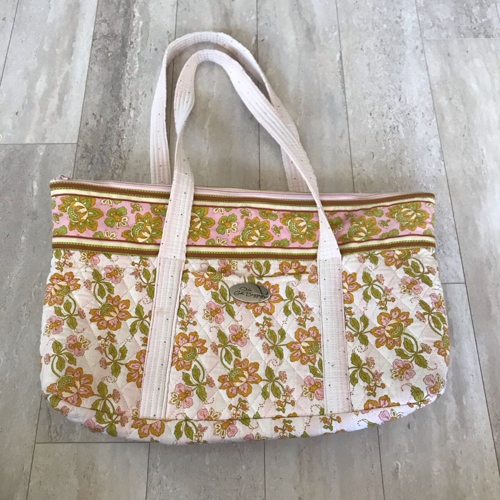 NWOT She's Got Baggage Floral Shoulder Bag
